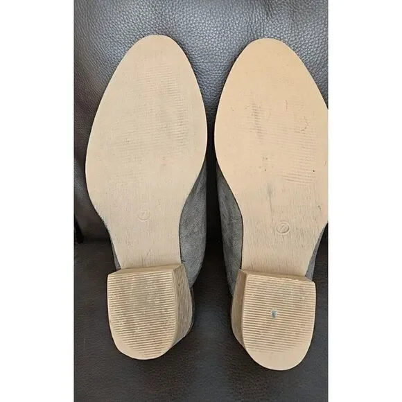 Seven 7 Dandy Mules Stacked Block Heel Slip-on Shoes Women's Size 7 - Picture 6 of 7